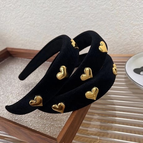 Heart Velvet Headband