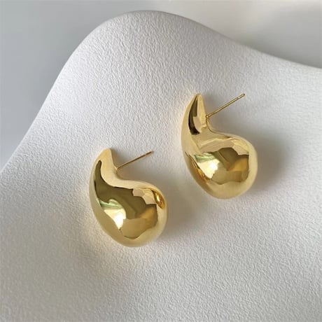 Metal Teardrop Pierce/2color