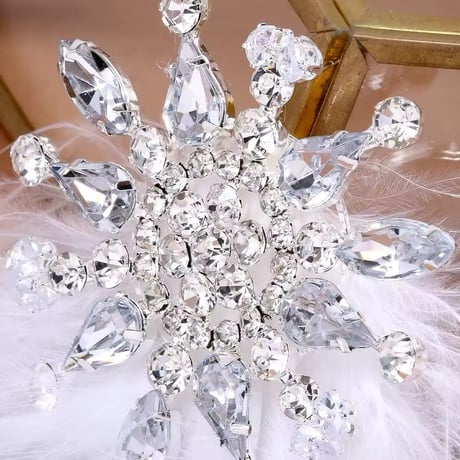 Feather Snow Crystal Pierce