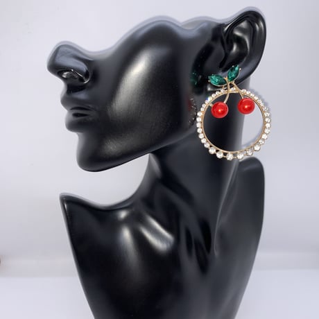 Cherry Hoop Pierce