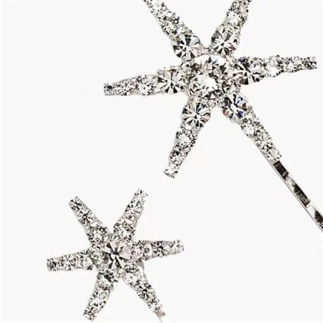 Snow Crystal 3Piece Hairclip