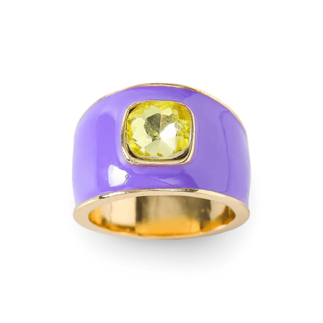Wide Cubic Ring/4color