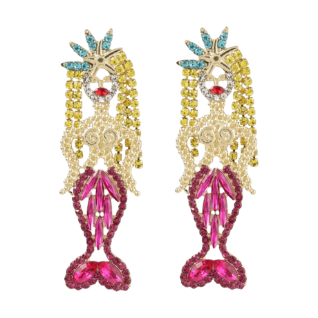 Blonde Mermaid Pierce/2color