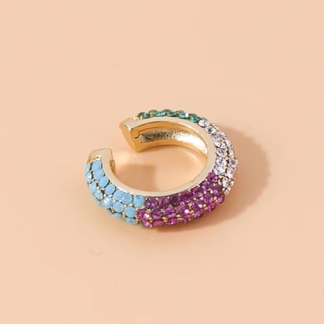 Stone Pave Earcuff/2color