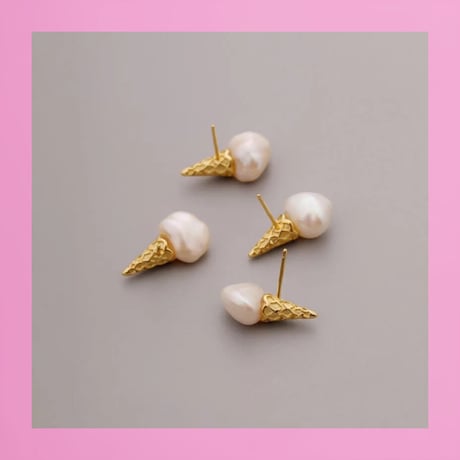 Baroque Pearl Icecream Pierce