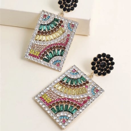 Colorful Stone Art Pierce/2color