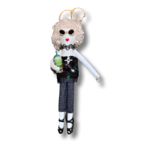 Spangle Girl Charm