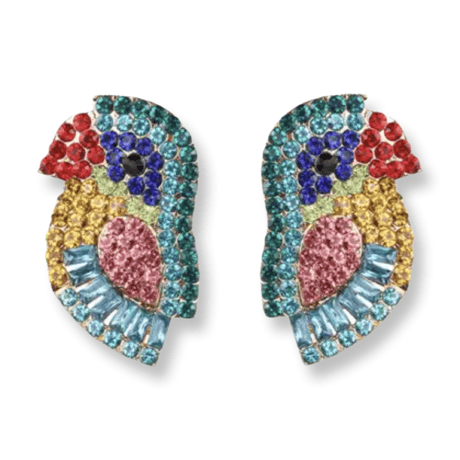 Cute Parakeet Pierce/3 color