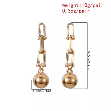 Ball Chain Pierce/2color
