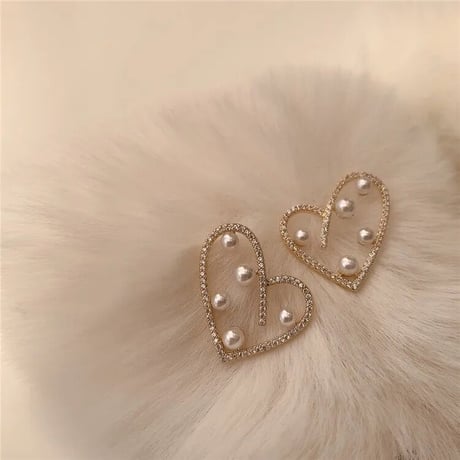 Lovely Heart Pearl Pierce
