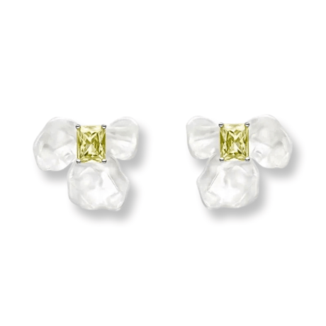 2way Flower Petal Cubic Pierce/2color