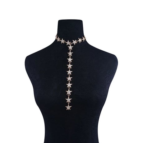 Star Long Choker/2color