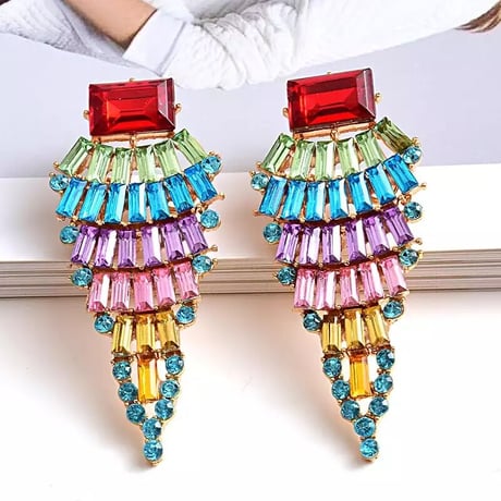 Rainbow Crystal Pierce