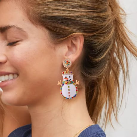 Colorful Snowman Pierce