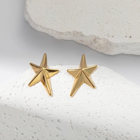 Star Studs Pierce/2color