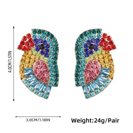 Cute Parakeet Pierce/3 color