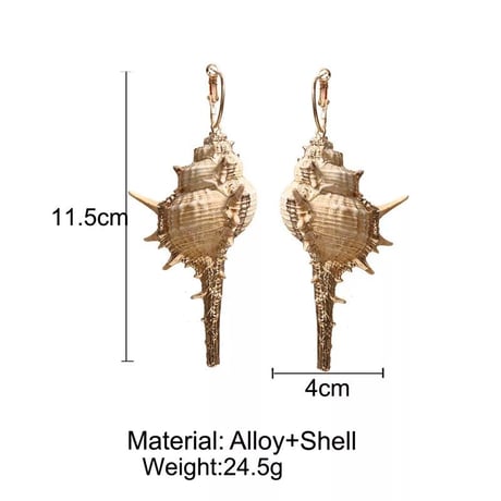 Shell  Hoop Pierce