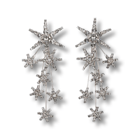 Snow Star Crystal Pierce/2color