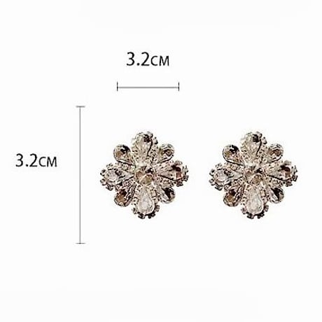 Flower Bijou Crystal Pierce