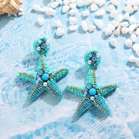 Starfish Bijou Beads Pierce
