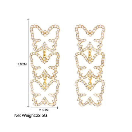 Butterfly Triple Pierce