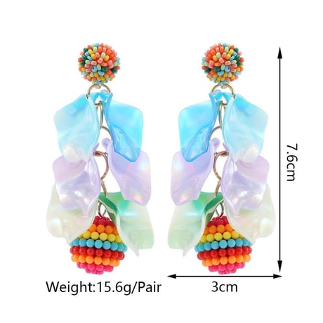 Colorful Aurora shell Pierce