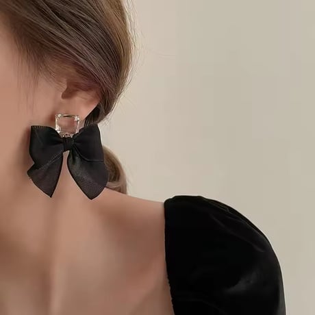 Ribbon Fabric Pierce/2color