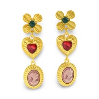 Cameo Antiquestyle Pierce/2color