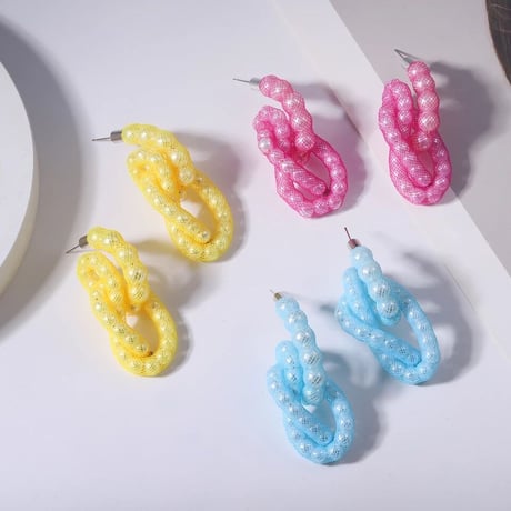 Pearl Mesh Pierce/3color