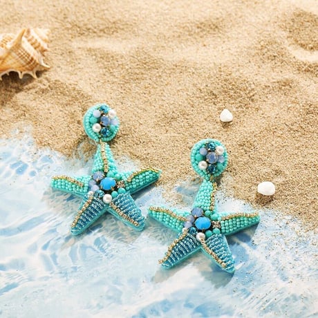 Starfish Bijou Beads Pierce