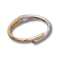 Metal Bicolor Bangle