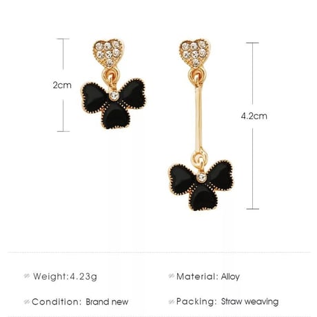 Asymmetry Clover Pierce/2color