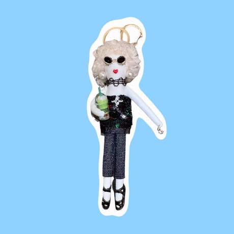 Spangle Girl Charm