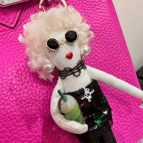 Spangle Girl Charm