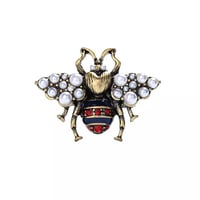 Bee Pearl Ring