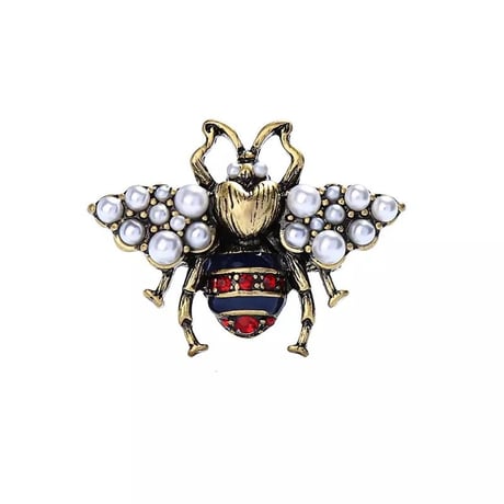 Bee Pearl Ring