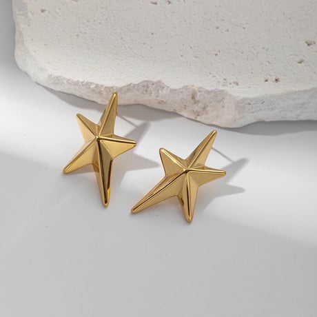 Star Studs Pierce/2color