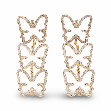 Butterfly Triple Pierce