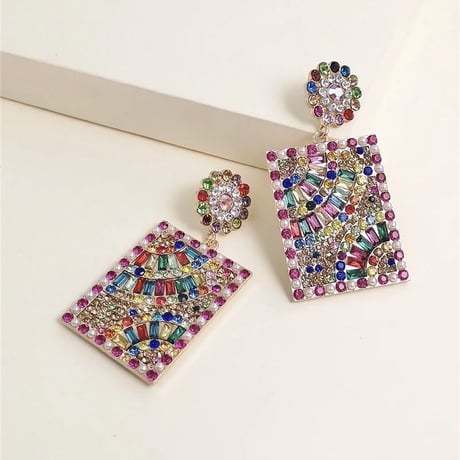 Colorful Stone Art Pierce/2color