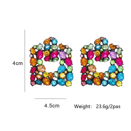 Colorful Square Pierce