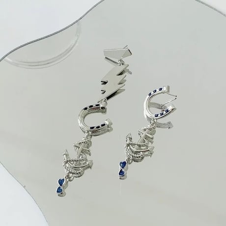 Asymmetry Horseshoe&Anchor  Pierce