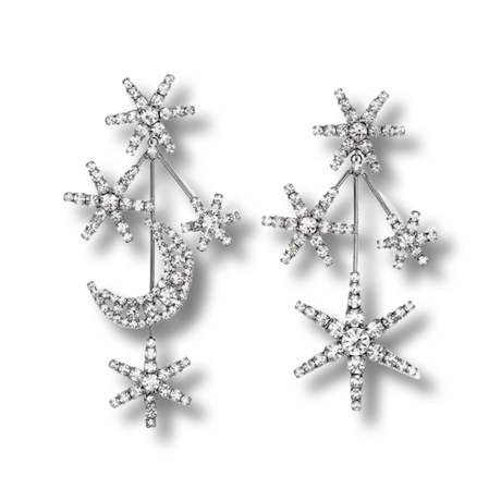 Moon&Snow Crystal Pierce