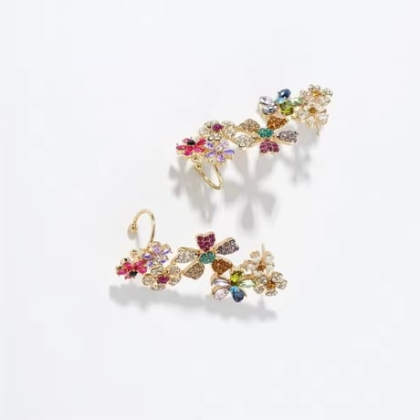 Flower Bijou Clip&Pierce