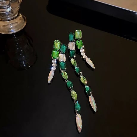 Double Bijou Long Pierce/2color