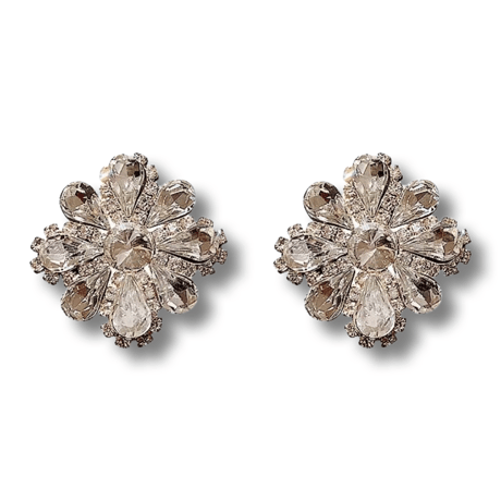 Flower Bijou Crystal Pierce