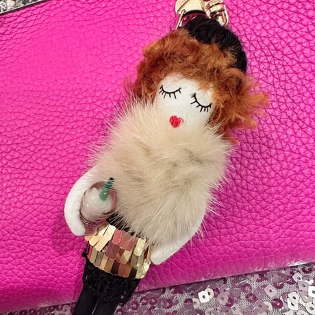 Beanie&Fur Girl Charm