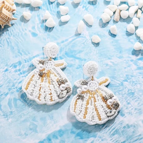 Shell Bijou Beads Pierce