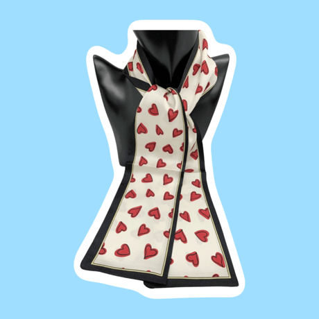 Heart Dot Scarf