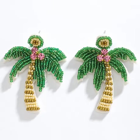 Palm Tree Beads Pierce
