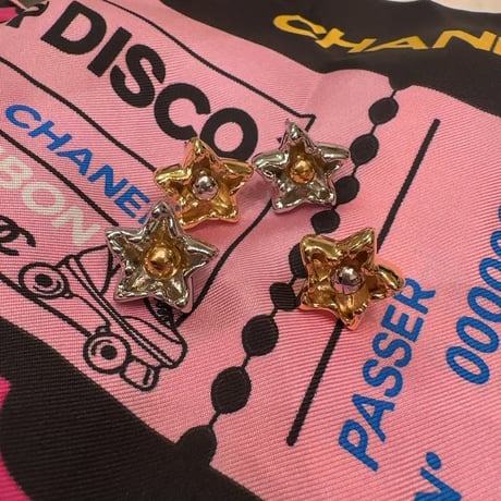 Star in Metal Ball Pierce/2color